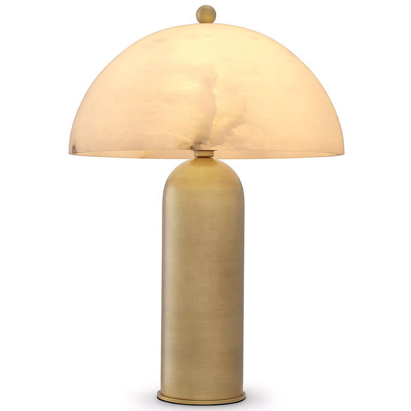 Настольная лампа Eichholtz Table Lamp Lorenza Белый Латунь Настольная лампа Eichholtz Table Lamp Lorenza Белый Латунь во Владивостоке | Loft Concept