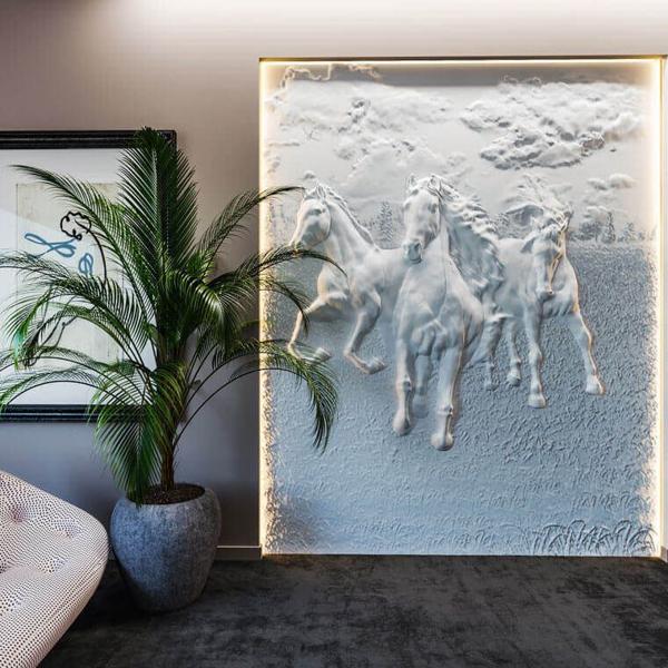 Барельеф HORSES Барельеф HORSES во Владивостоке | Loft Concept