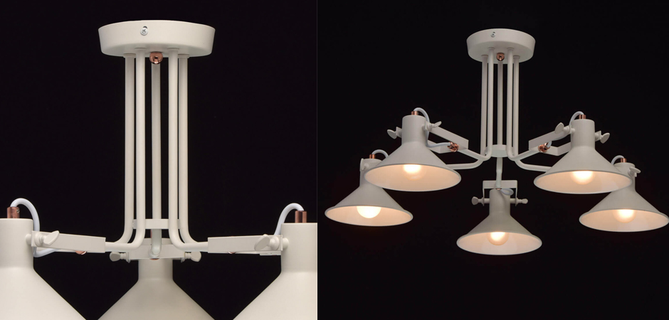 Потолочный светильник Rotating Light White Потолочный светильник Rotating Light White - Loft-Concept во Владивостоке