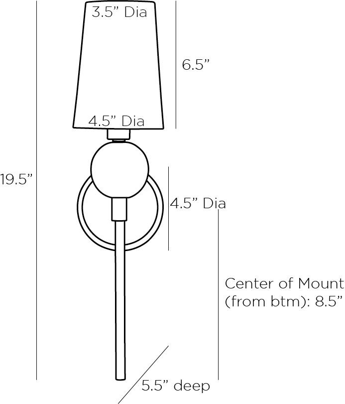 Бра Arteriors MENDEE SCONCE Бра Arteriors MENDEE SCONCE во Владивостоке