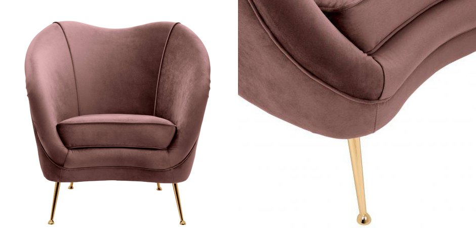 Кресло Eichholtz Chair Cambiano Rose Кресло Eichholtz Chair Cambiano Rose - Loft-Concept во Владивостоке