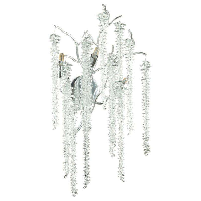 Бра Fairy Tree Silver на 3 лампы Серебряный Бра Fairy Tree Silver на 3 лампы Серебряный во Владивостоке | Loft Concept