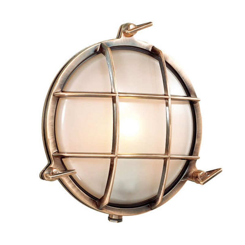 Бра Chestnut Mariners Copper Медь Прозрачный (Transparent) Бра Chestnut Mariners Copper Медь Прозрачный (Transparent) во Владивостоке | Loft Concept