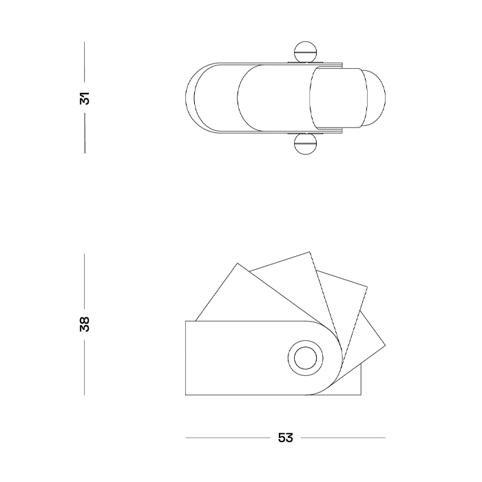 Настольная дизайнерская лампа Poltronova Ghepre Table Lamp во Владивостоке
