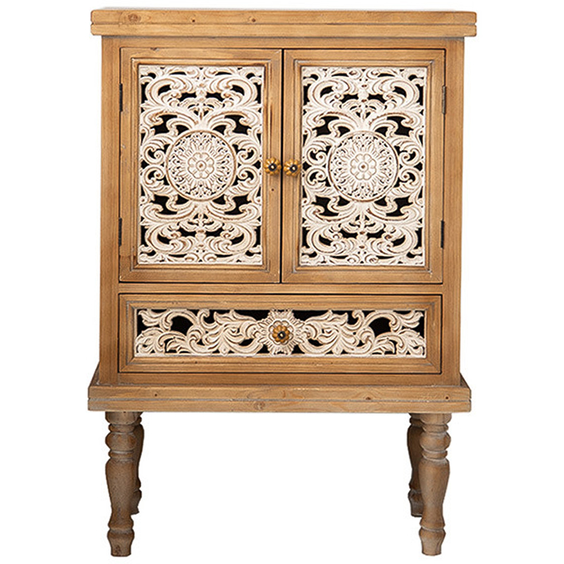 Шкаф Zephyrine Provence Cabinet Белый Древесина Шкаф Zephyrine Provence Cabinet Белый Древесина во Владивостоке | Loft Concept