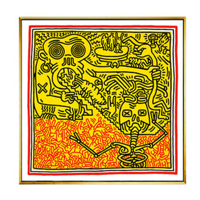 Постер Keith Haring 13 Мульти Постер Keith Haring 13 Мульти во Владивостоке | Loft Concept