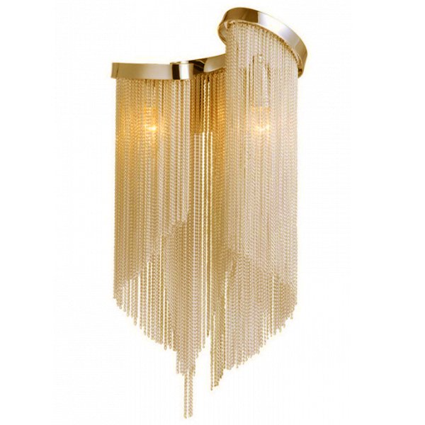 Бра Atlantis Chain Wall Lamp GOLD Золотой Бра Atlantis Chain Wall Lamp GOLD Золотой во Владивостоке | Loft Concept