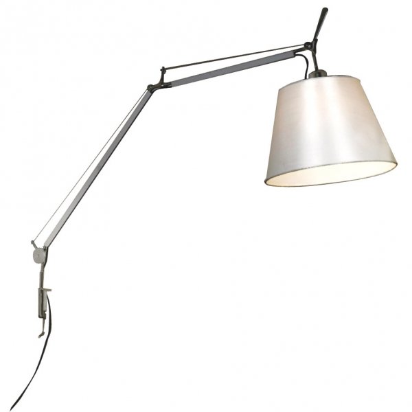 Лампа Tolomeo Tavolo Mega Белый Хром во Владивостоке | Loft Concept 