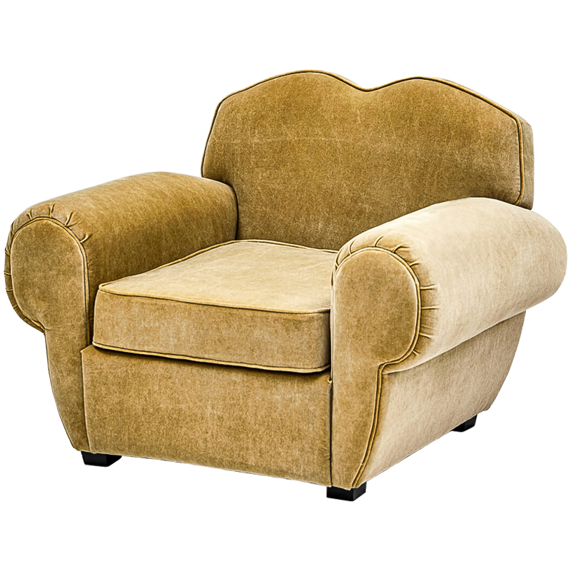 Кресло Braganza Chair Mustard Горчичный Кресло Braganza Chair Mustard Горчичный во Владивостоке | Loft Concept