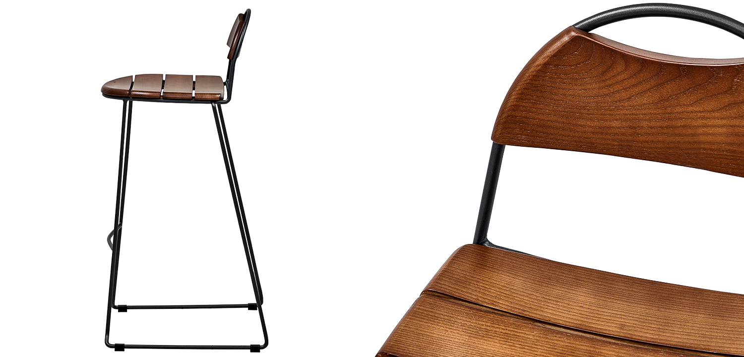 Барный стул Yumann Stool - фото