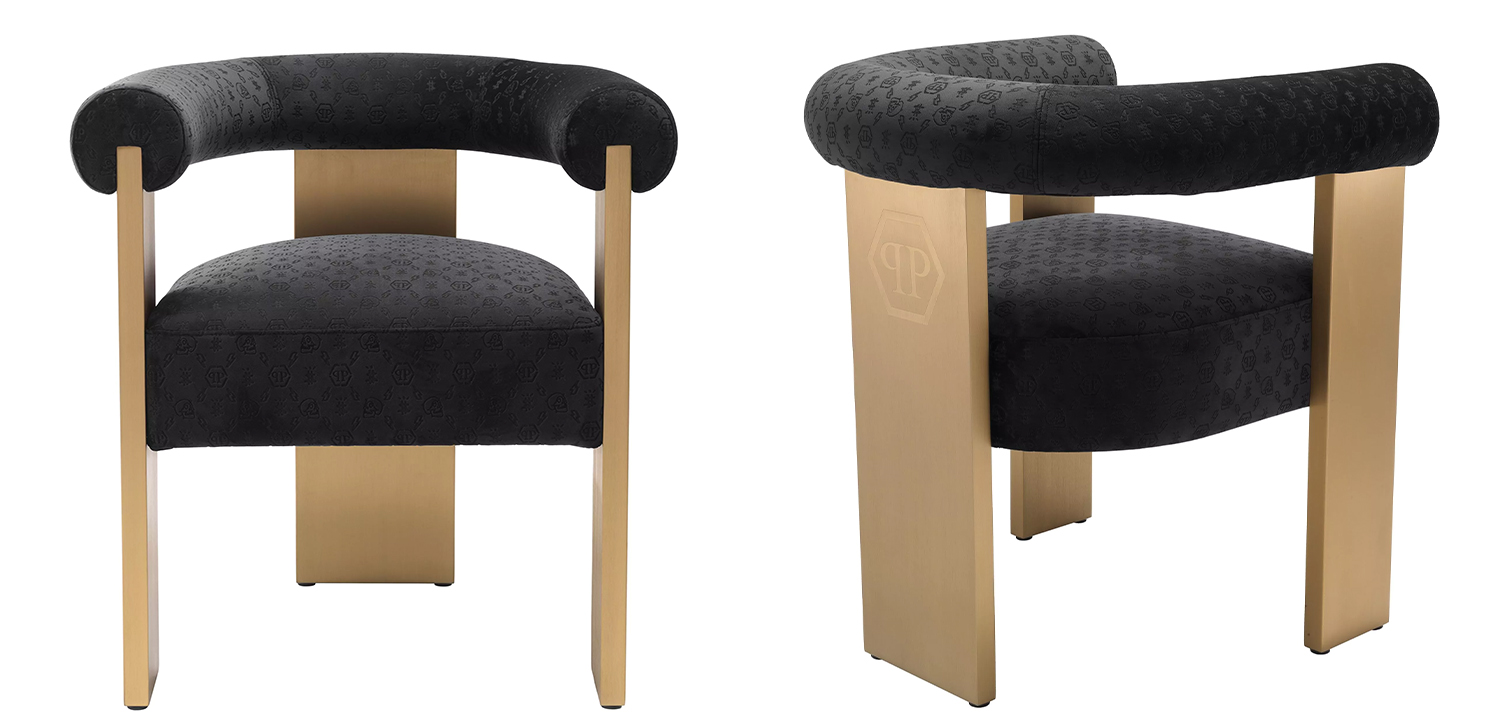 Стул Philipp Plein Dining Chair Icon - фото