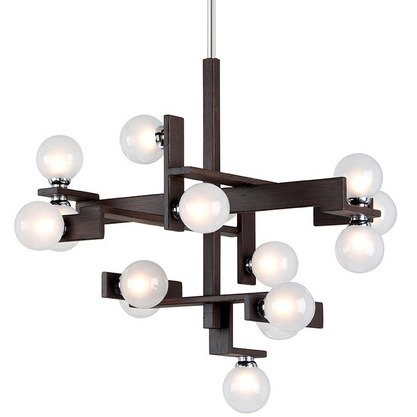 Люстра Troy Lighting Network Chandelier Коричневый во Владивостоке | Loft Concept 
