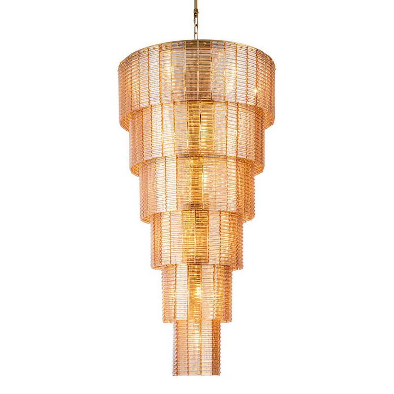 Люстра Branwen Amber Chandelier 71 Золотой Янтарный Люстра Branwen Amber Chandelier 71 Золотой Янтарный во Владивостоке | Loft Concept