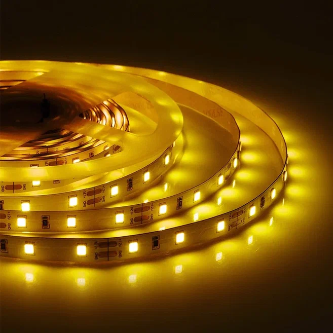 Светодиодная лента 4,8W/m 60LED/m 2835SMD желтый 5M Белый Светодиодная лента 4,8W/m 60LED/m 2835SMD желтый 5M Белый во Владивостоке | Loft Concept