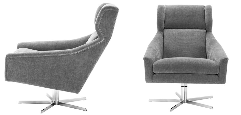 Кресло Eichholtz Swivel Chair Nara Кресло Eichholtz Swivel Chair Nara - Loft-Concept во Владивостоке