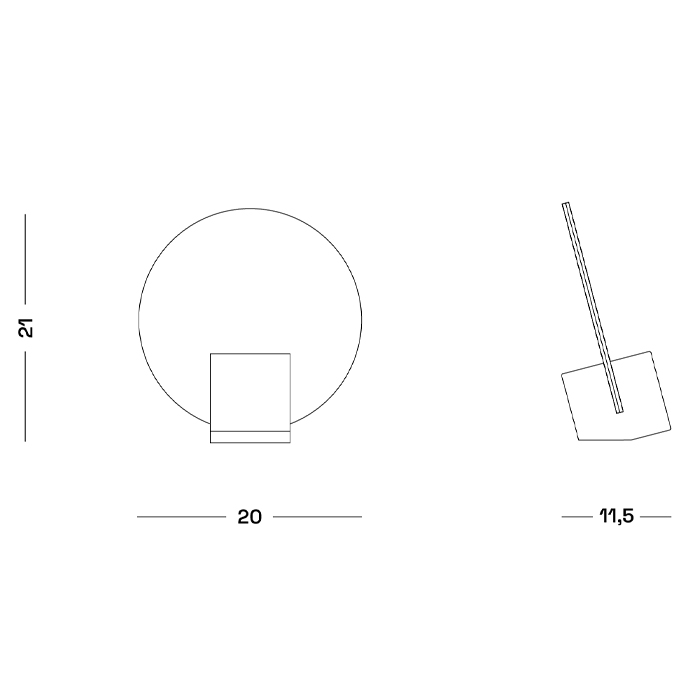 Настольное дизайнерское зеркало Poltronova Vanitas Rosso Franci Mirror and Photo Holder во Владивостоке