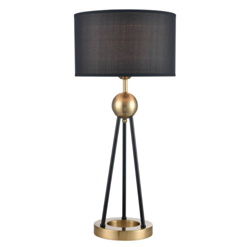 Настольная лампа Renske Table Lamp Черный Латунь Настольная лампа Renske Table Lamp Черный Латунь во Владивостоке | Loft Concept