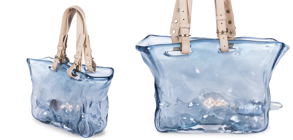 Настольная лампа Bag Lamp blue Настольная лампа Bag Lamp blue - Loft-Concept во Владивостоке