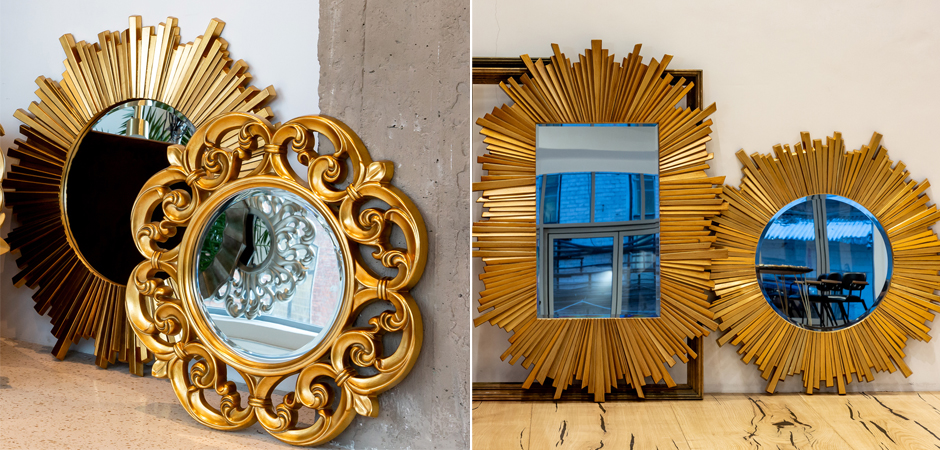 Зеркало Sun Rays Mirror Зеркало Sun Rays Mirror - Loft-Concept во Владивостоке
