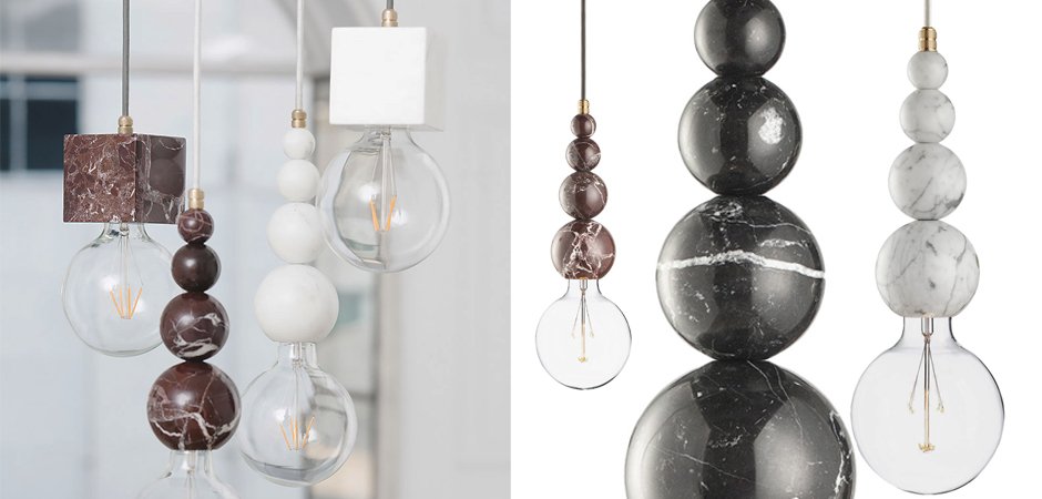 Подвесной светильник MARMOR SLIPP Bianco Подвесной светильник MARMOR SLIPP Bianco - Loft-Concept во Владивостоке