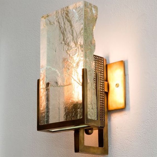 Бра Lianne Gold Glass Sconce Латунь Бра Lianne Gold Glass Sconce Латунь во Владивостоке | Loft Concept