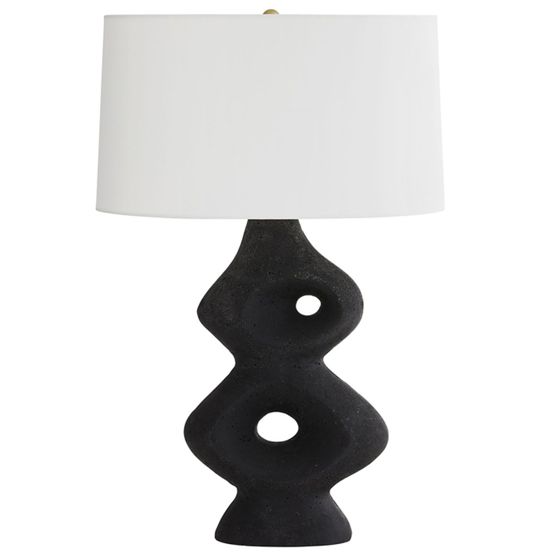 Дизайнерская настольная лампа JEMAI LAMP Черный Белый Золотой во Владивостоке | Loft Concept 