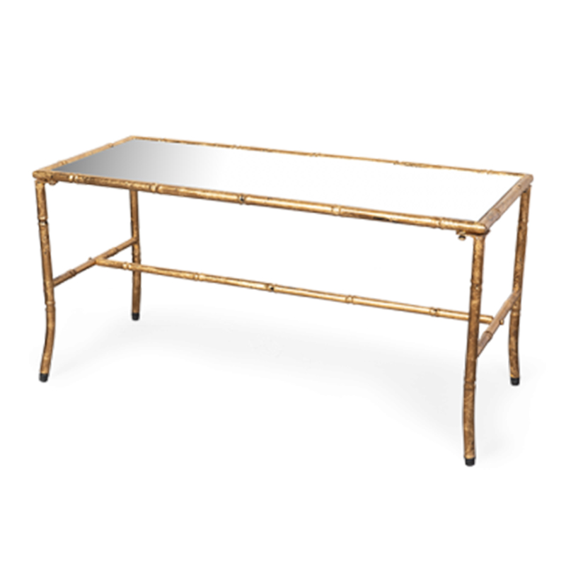 Кофейный стол Dan Mirror Tabletop Coffee Table Золотой Кофейный стол Dan Mirror Tabletop Coffee Table Золотой во Владивостоке | Loft Concept