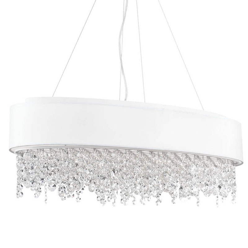 Люстра Maurin Diamond Rain Chandelier Белый Люстра Maurin Diamond Rain Chandelier Белый во Владивостоке | Loft Concept
