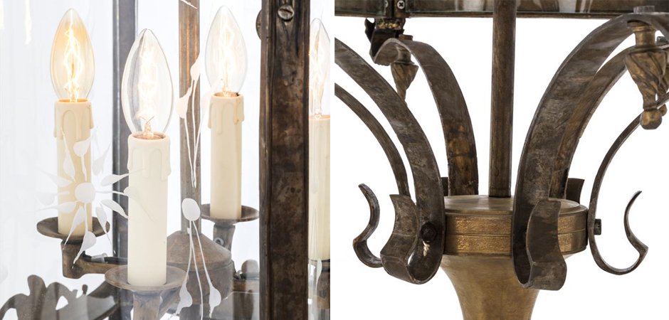 Люстра Eichholtz Lantern Place Des Vosges Люстра Eichholtz Lantern Place Des Vosges - Loft-Concept во Владивостоке