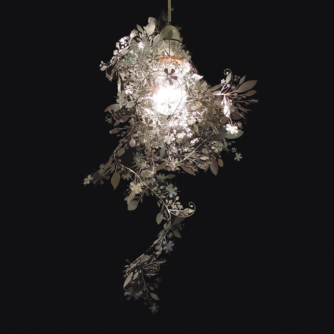 Подвесной светильник Garland Light Медь Серебряный Золотой Подвесной светильник Garland Light Медь Серебряный Золотой во Владивостоке | Loft Concept