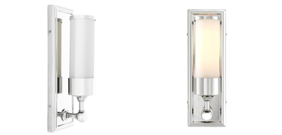 Бра Eichholtz Wall Lamp Valentine Nickel Бра Eichholtz Wall Lamp Valentine Nickel - Loft-Concept во Владивостоке
