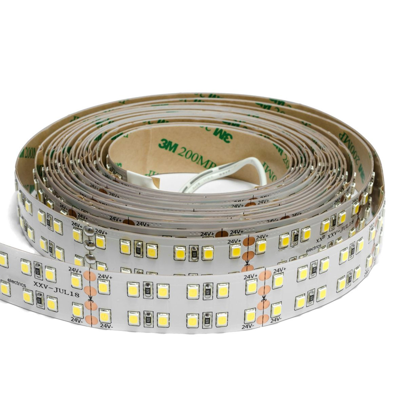 Светодиодная лента 38W/m 240LED/m 2835SMD теплый белый 5M Белый Светодиодная лента 38W/m 240LED/m 2835SMD теплый белый 5M Белый во Владивостоке | Loft Concept