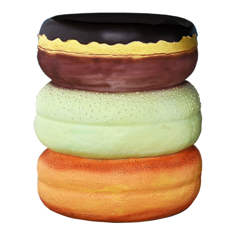 Приставной табурет Пончики Three Donuts Stool Мульти Приставной табурет Пончики Three Donuts Stool Мульти во Владивостоке | Loft Concept
