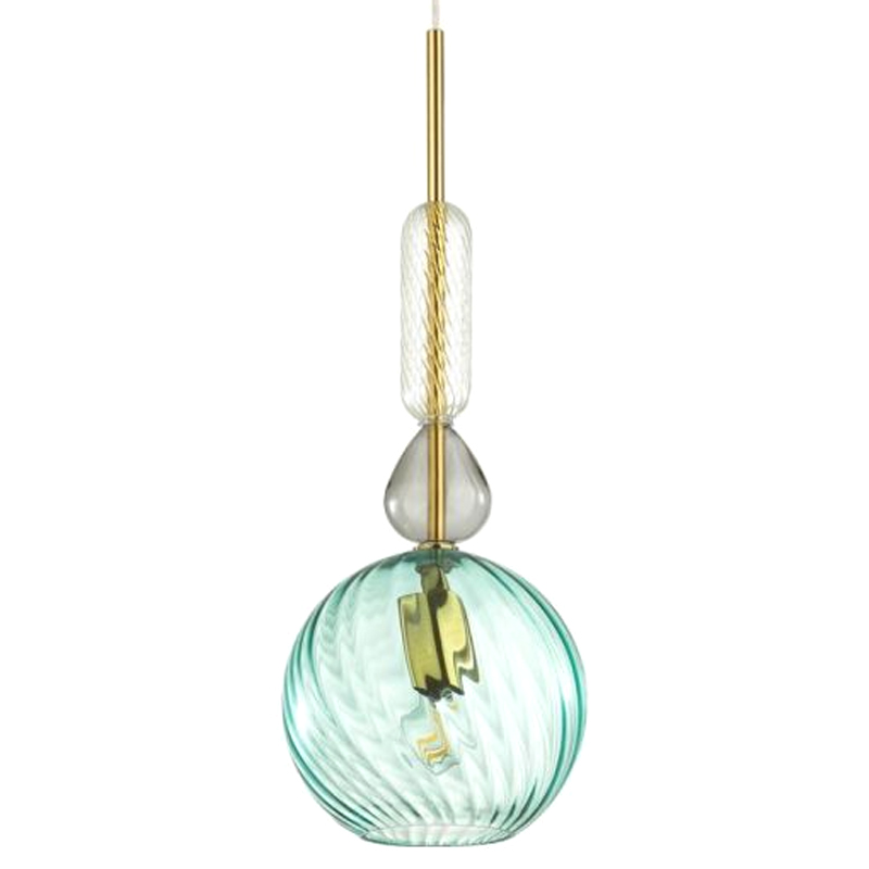 Подвесной Geometry Glass Бирюзовый Синий Золотой Бирюзовый Подвесной Geometry Glass Бирюзовый Синий Золотой Бирюзовый во Владивостоке | Loft Concept