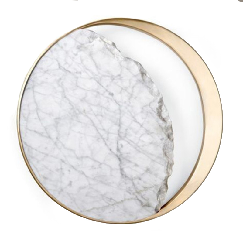 Бра Eclipse WALL LAMP Ginger and Jagger Латунь Белый Мрамор Bianco Бра Eclipse WALL LAMP Ginger and Jagger Латунь Белый Мрамор Bianco во Владивостоке | Loft Concept