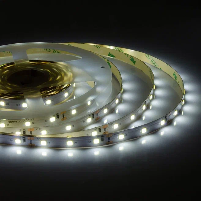 Светодиодная лента 9,6W/m 60LED/m 2835SMD холодный белый Белый во Владивостоке | Loft Concept 