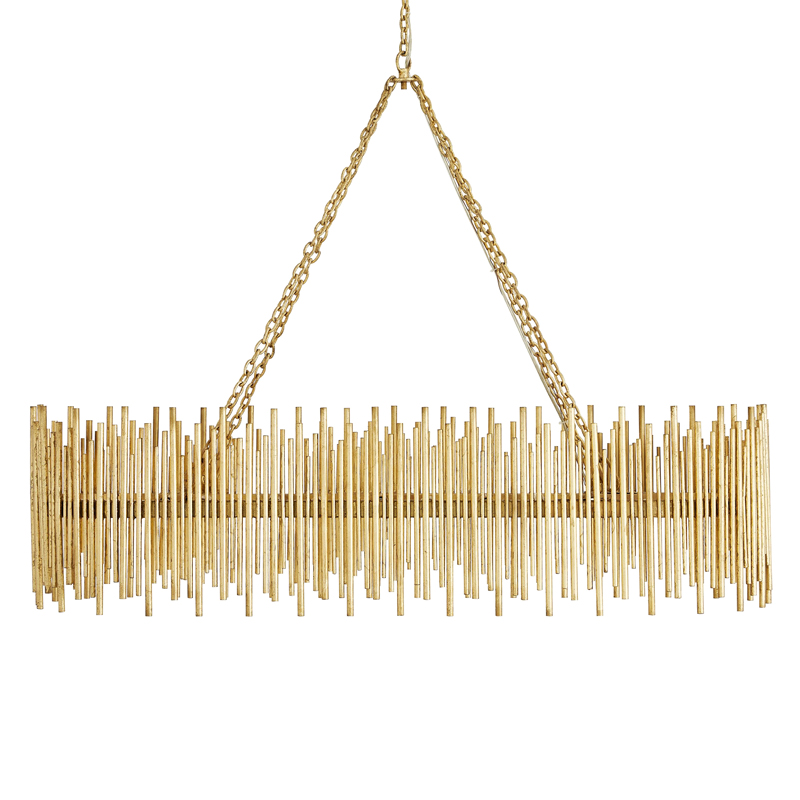 Люстра Arteriors PRESCOTT OVAL CHANDELIER Золотой Люстра Arteriors PRESCOTT OVAL CHANDELIER Золотой во Владивостоке | Loft Concept