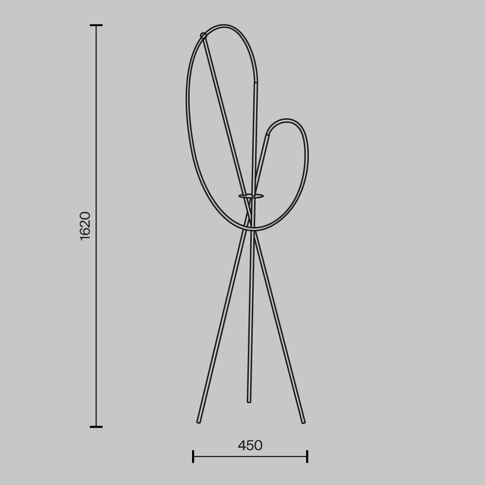 Напольный светильник Crochet 3000К 36Вт во Владивостоке