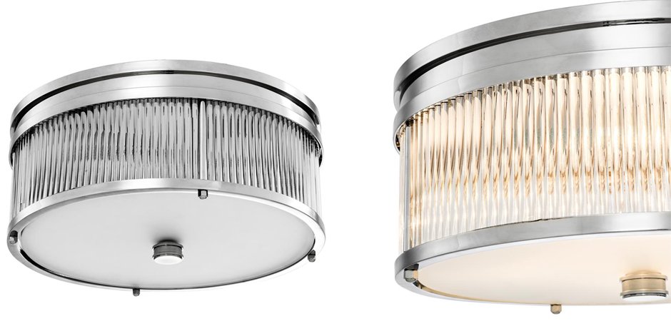 Потолочный светильник Ceiling Lamp Stamford Nickel - Loft-Concept во Владивостоке