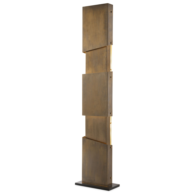 Торшер Eichholtz Floor Lamp Shadow Винтажная латунь Торшер Eichholtz Floor Lamp Shadow Винтажная латунь во Владивостоке | Loft Concept