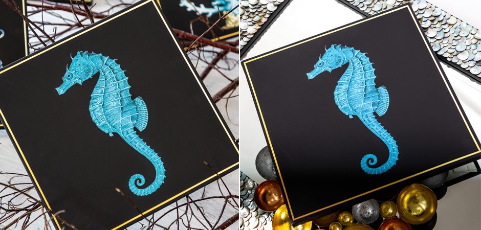 Постер Blue Sea Horse Poster Постер Blue Sea Horse Poster - Loft-Concept во Владивостоке