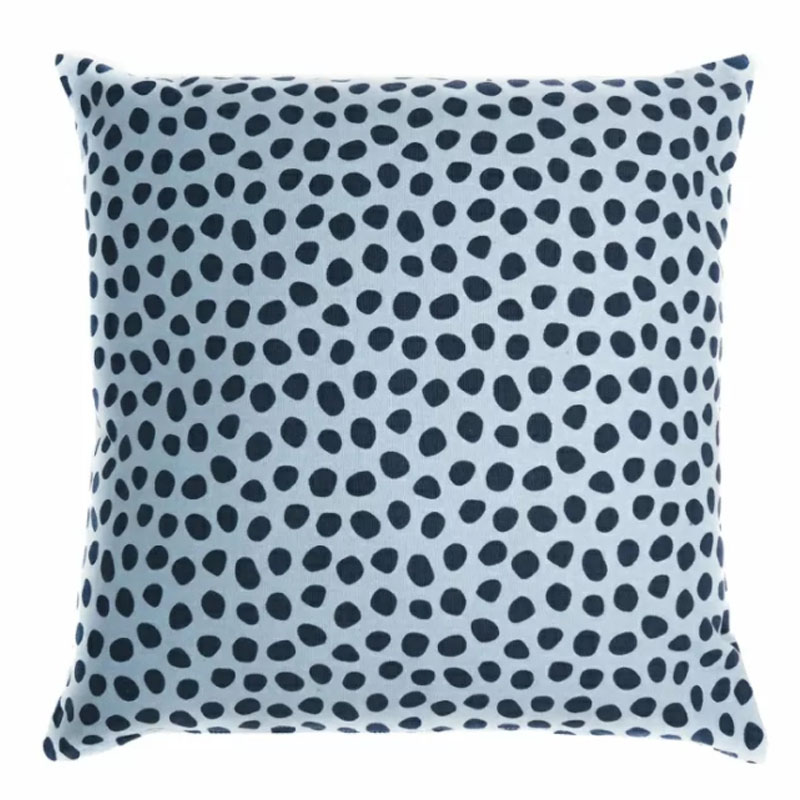 Чехол на подушку Spotted Look blue Синий Чехол на подушку Spotted Look blue Синий во Владивостоке | Loft Concept