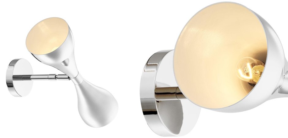 Бра Wall Lamp Cordero Nickel Бра Wall Lamp Cordero Nickel - Loft-Concept во Владивостоке