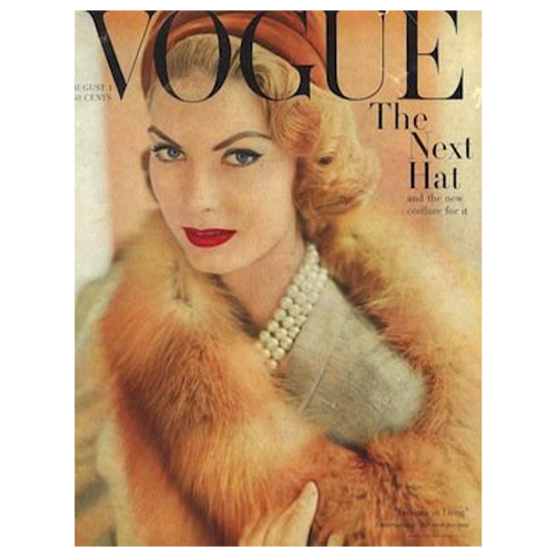 Постер Vogue Cover 1957 August Постер Vogue Cover 1957 August во Владивостоке | Loft Concept