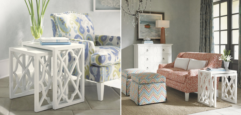 Комплект столиков Tommy Bahama Stovell Ferry Nesting Tables Комплект столиков Tommy Bahama Stovell Ferry Nesting Tables - Loft-Concept во Владивостоке