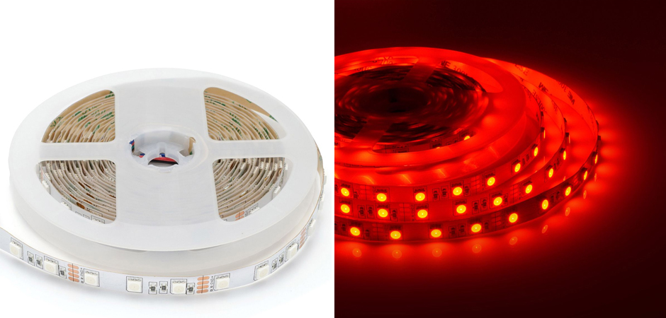 Светодиодная лента 14,4W/m 60LED/m 5050SMD разноцветная 5M Светодиодная лента 14,4W/m 60LED/m 5050SMD разноцветная 5M - Loft-Concept во Владивостоке