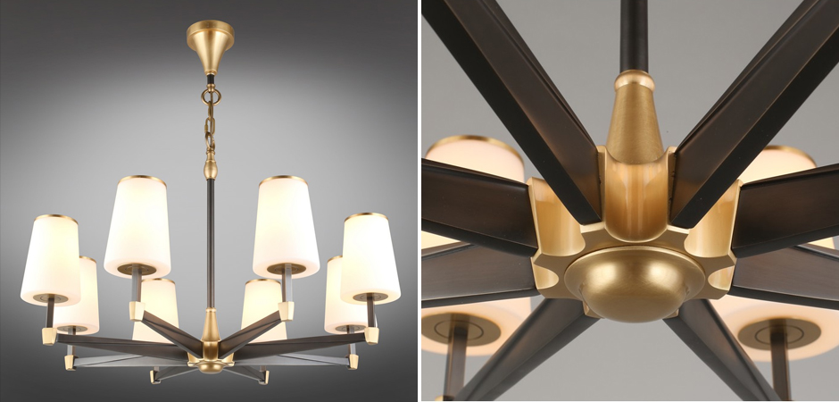 Люстра в Американском стиле Cordillera - фото №1