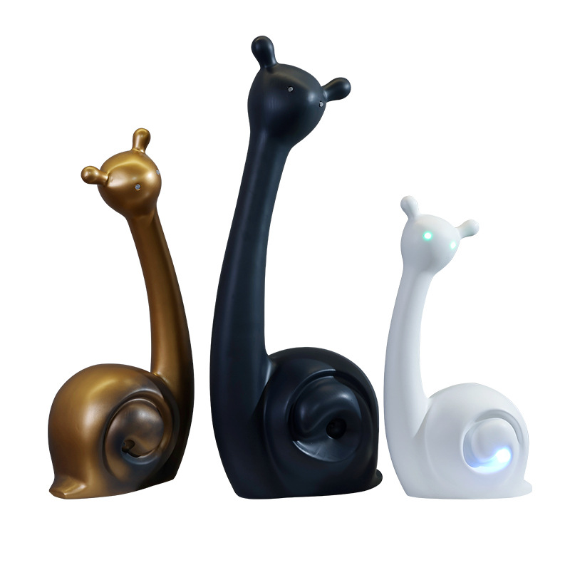 Настольная лампа в виде улитки Snail Lamp Белый Золотой Черный Настольная лампа в виде улитки Snail Lamp Белый Золотой Черный во Владивостоке | Loft Concept