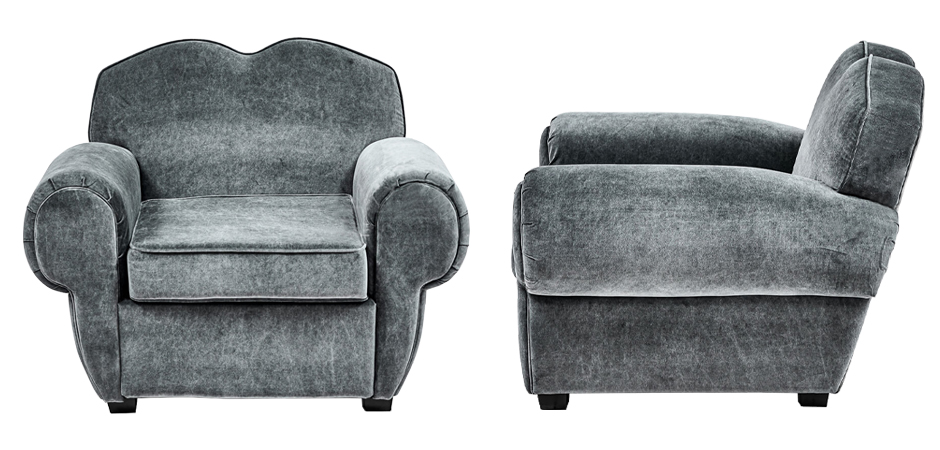 Кресло Braganza Chair Gray Кресло Braganza Chair Gray - Loft-Concept во Владивостоке