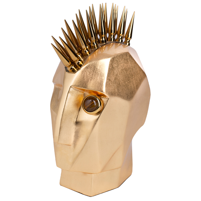 Аксессуар Kelly Wearstler Head Trip Sculpture Gold Золотой Глянцевое золото Аксессуар Kelly Wearstler Head Trip Sculpture Gold Золотой Глянцевое золото во Владивостоке | Loft Concept